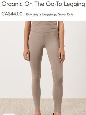 organic leggings
